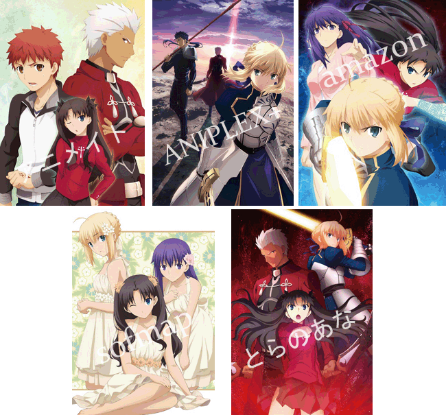 Blu Ray Disc Box の店舗別特典描き下ろしイラストを公開 News 劇場版 Fate Stay Night Heaven S Feel