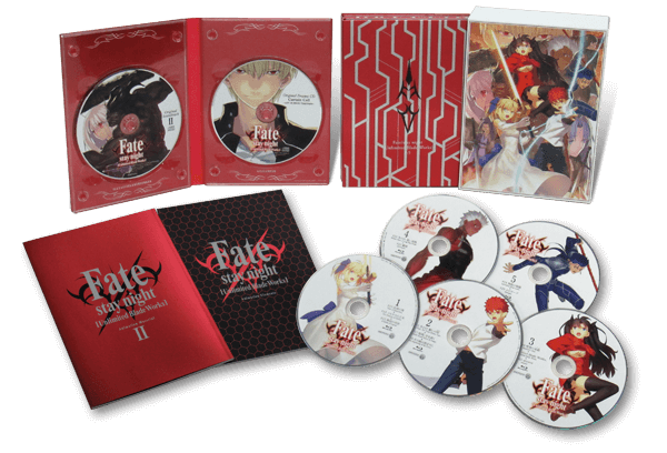 Fate stay night［UBW］Blu-ray Disc Box Ⅰ Ⅱ